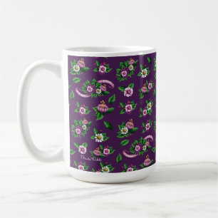 Mug Motif de bouquet floral de Frida Kahlo   Purlpe