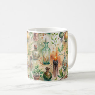 Mug Motif de bouteilles appothécaires vintages (5)