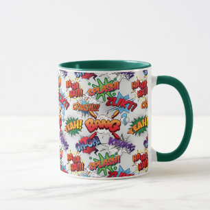 Mug Motif de bulle Superhero