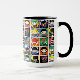 Mug Motif de caractères de la Ligue de justice de Chib