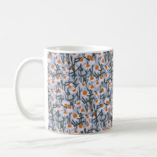Mug Motif de champ Chamomile transparent sur arrière -