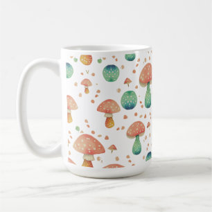 Mug Motif de champignons mignons