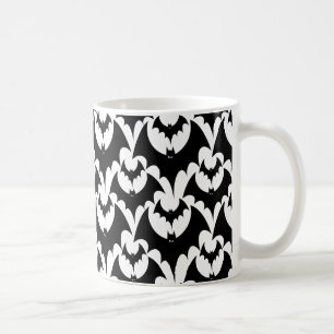 Mug Motif de chauves-souris noires effrayant Halloween