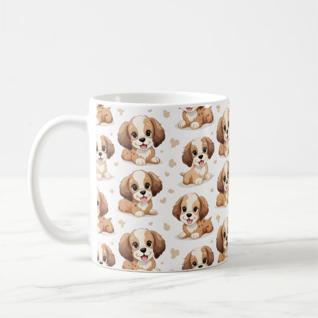 Mug Motif de chiot (Gauche)