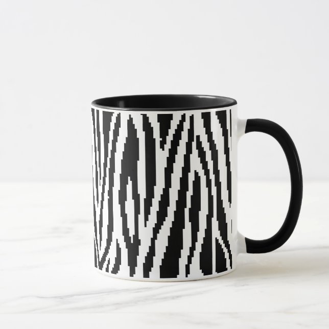 Mug motif de conception d'impression à 8 bits Pixel Ze (Droite)