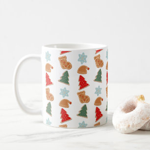 Mug Motif de cookies colorés mignons Noël Enfants