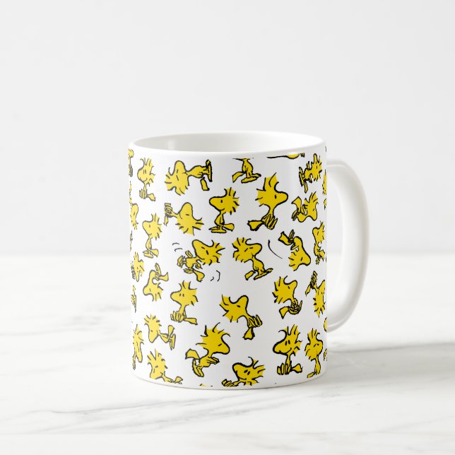 Mug Motif de design classique Woodstock (Devant droit)