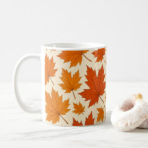 Motif de feuilles d'automne