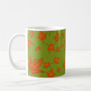Mug Motif de feuilles d'érable