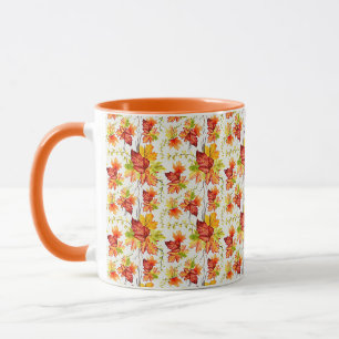 Mug Motif de feuilles d'érable d'automne
