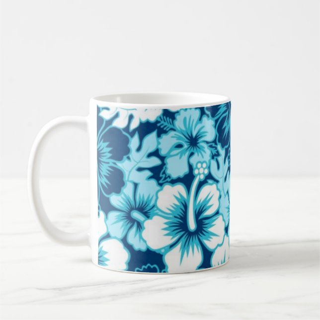 Mug Motif de fleurs (Gauche)