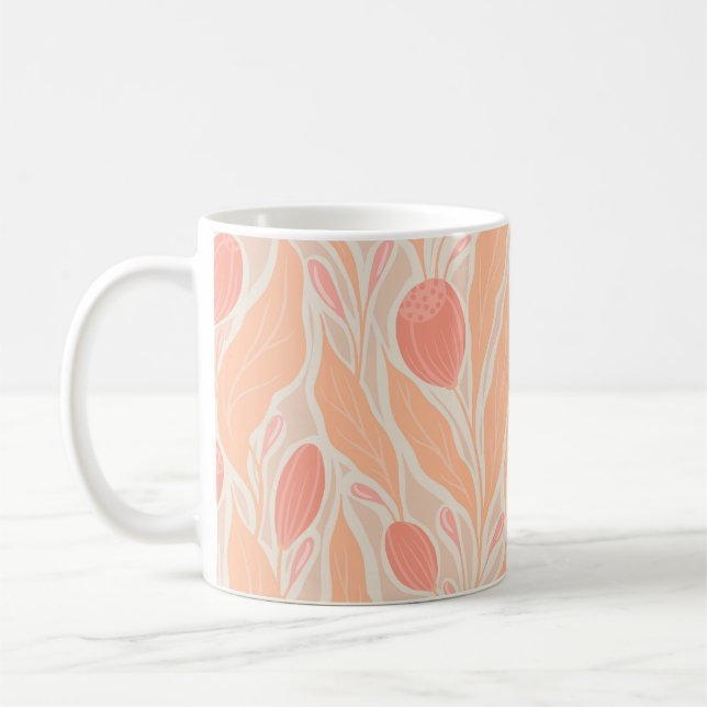 Mug Motif de fleurs (Gauche)