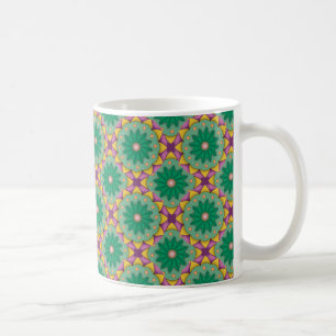 Mug Motif de fleurs rose