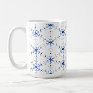 Mug Motif de flocon de diamant