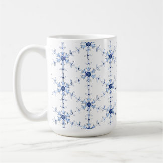 Mug Motif de flocon de diamant
