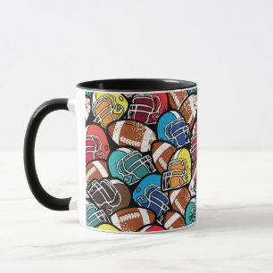 Mug Motif de football américain