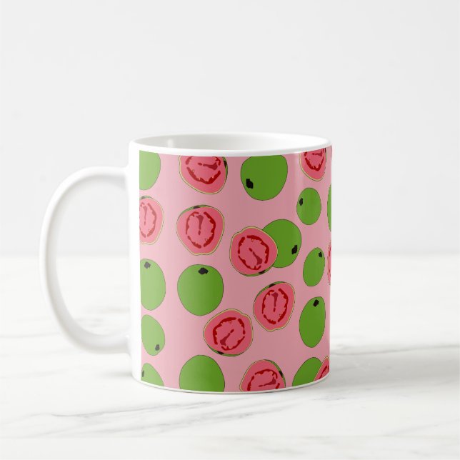 Mug Motif de fruits de goyave (Gauche)
