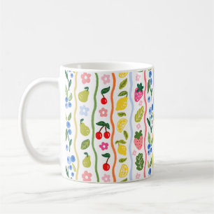 Mug Motif de fruits Nourriture Été Élégant Élégant