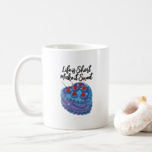 Mug Motif de gâteau au coeur mou