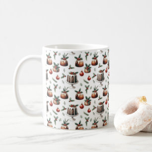 Mug Motif de gâteau de Noël