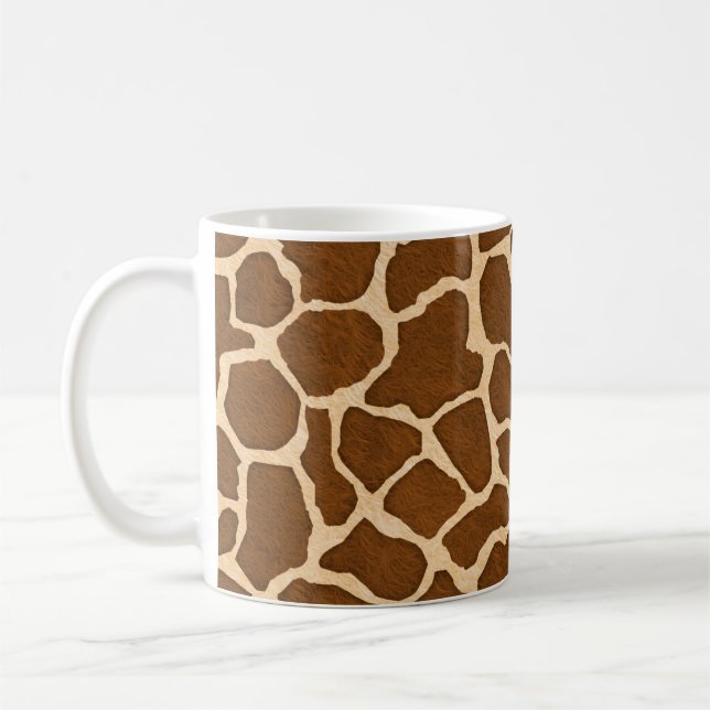 Mug Motif de girafe (Gauche)