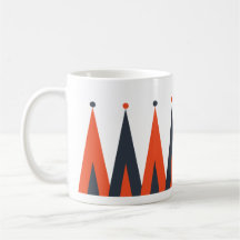 Motif de jacquet bleu et rouge
