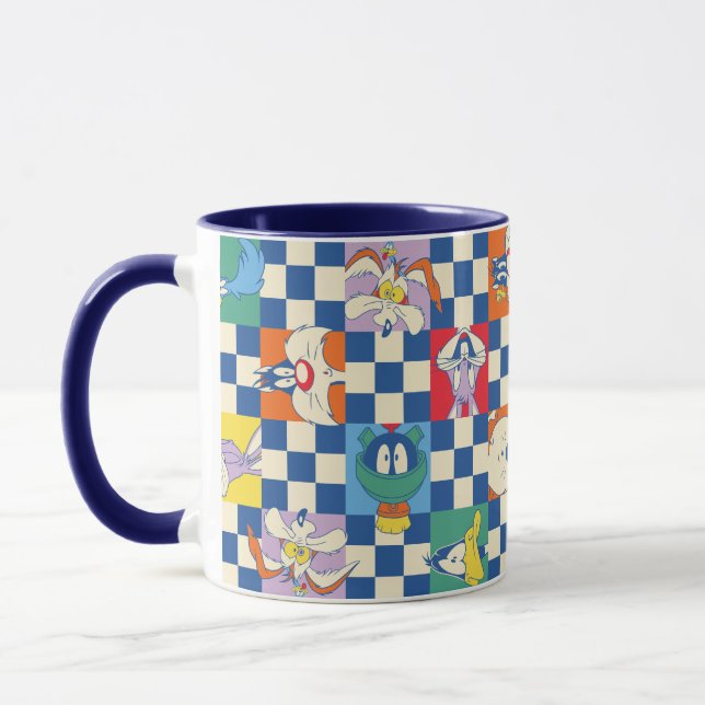 Mug Motif de jeton couleur LOONEY TUNES™ Checker (Gauche)
