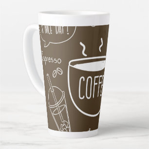 Mug Motif de la Coupe de Café Retro - Parfait pour