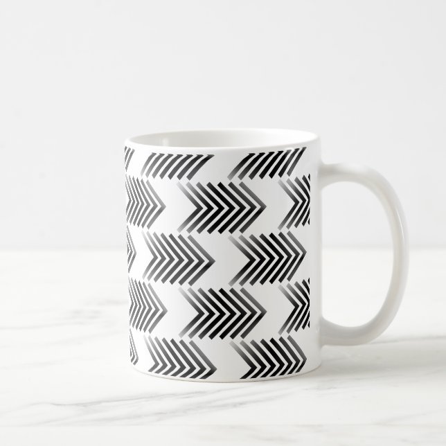 Mug Motif de la flèche de la tribu noire (Droite)