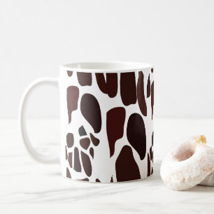 Mug Motif de la peau de girafe