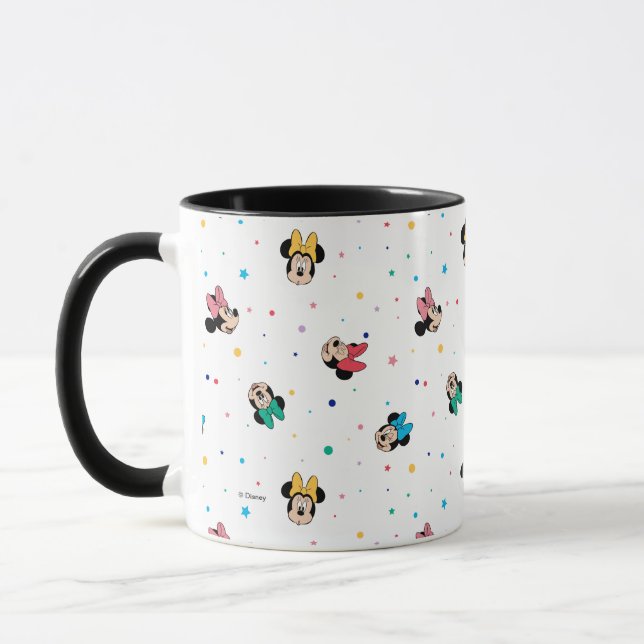 Mug Motif de la souris Minnie Rainbow Bow (Gauche)