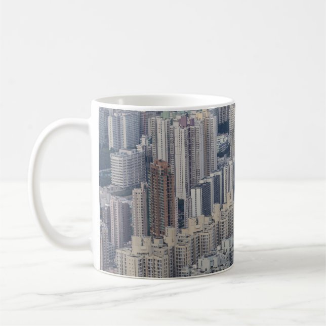 Mug Motif de l'immeuble d'appartements de Hong Kong (Gauche)