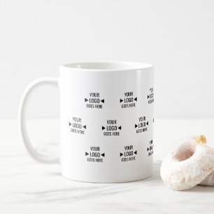 Mug Motif de logo d'entreprise personnalisé