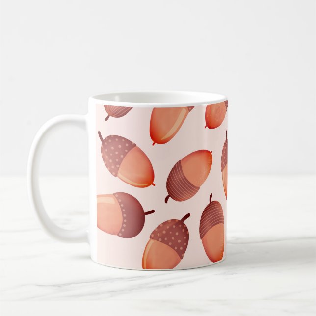 Mug Motif de maïs mignon automnal (Gauche)