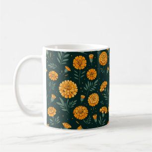 Mug Motif de Marigolds
