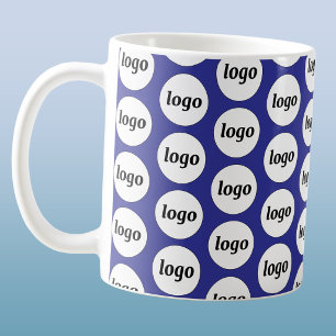 Mug Motif de marque simple pour entreprise avec logo b