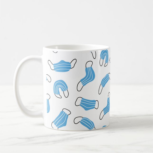 Mug motif de masque Médicale (Gauche)