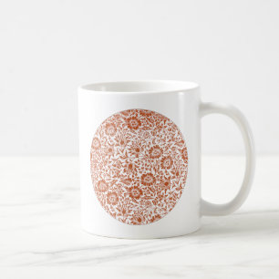 Mug Motif de Mauve de William Morris : Floral Terracot