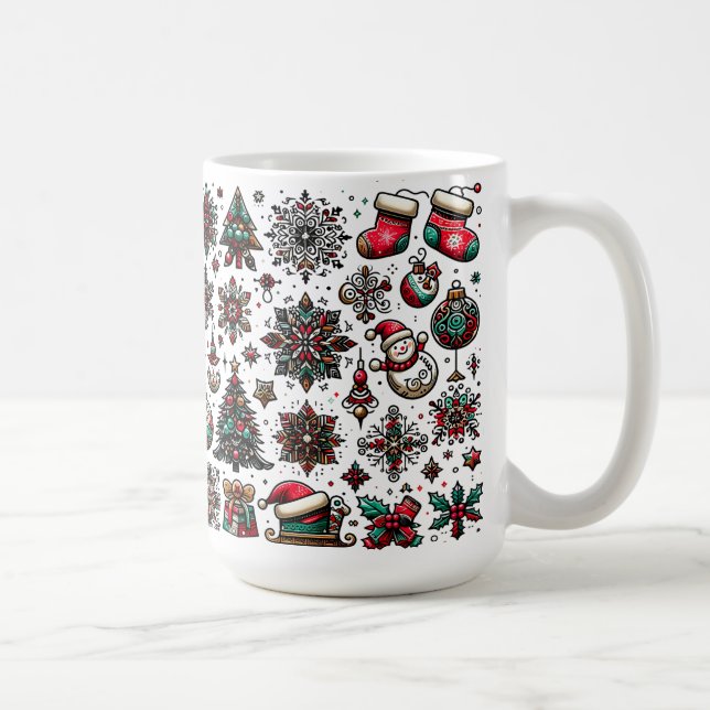 Mug Motif de Noël (Droite)