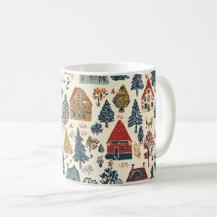Mug Motif de Noël vintage Woodland (20)