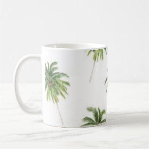 Mug Motif de palmier