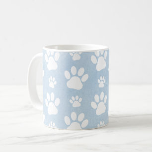 Mug Motif De Pâtes, Patrouilles Blanches, Aquarelles,