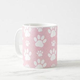 Mug Motif De Pâtes, Patrouilles Blanches, Aquarelles,