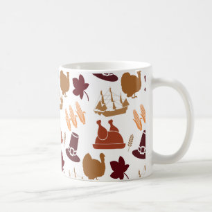 Mug Motif de récolte d'automne d'automne de