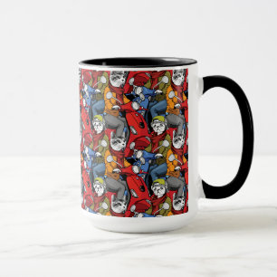 Mug Motif de scooter de chats et de chiens