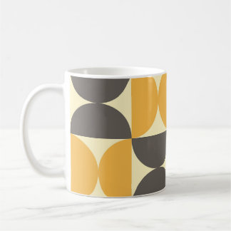 Mug Motif de style moderne et géométrique du milieu du