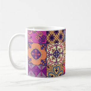 Mug Motif de style Talavera