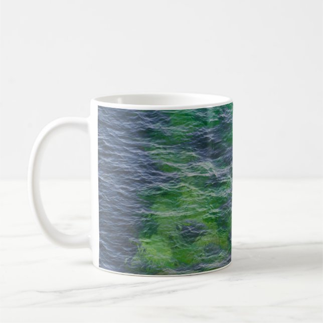 Mug Motif de surface maritime (Gauche)