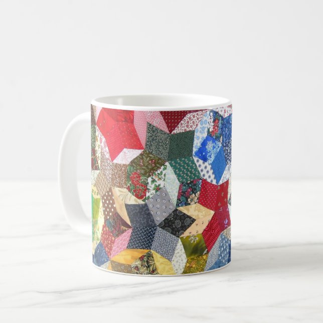 Mug Motif de surfaces composées (Devant gauche)