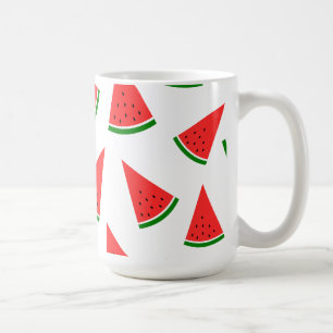 Mug Motif de tranche de pastèque sucrée